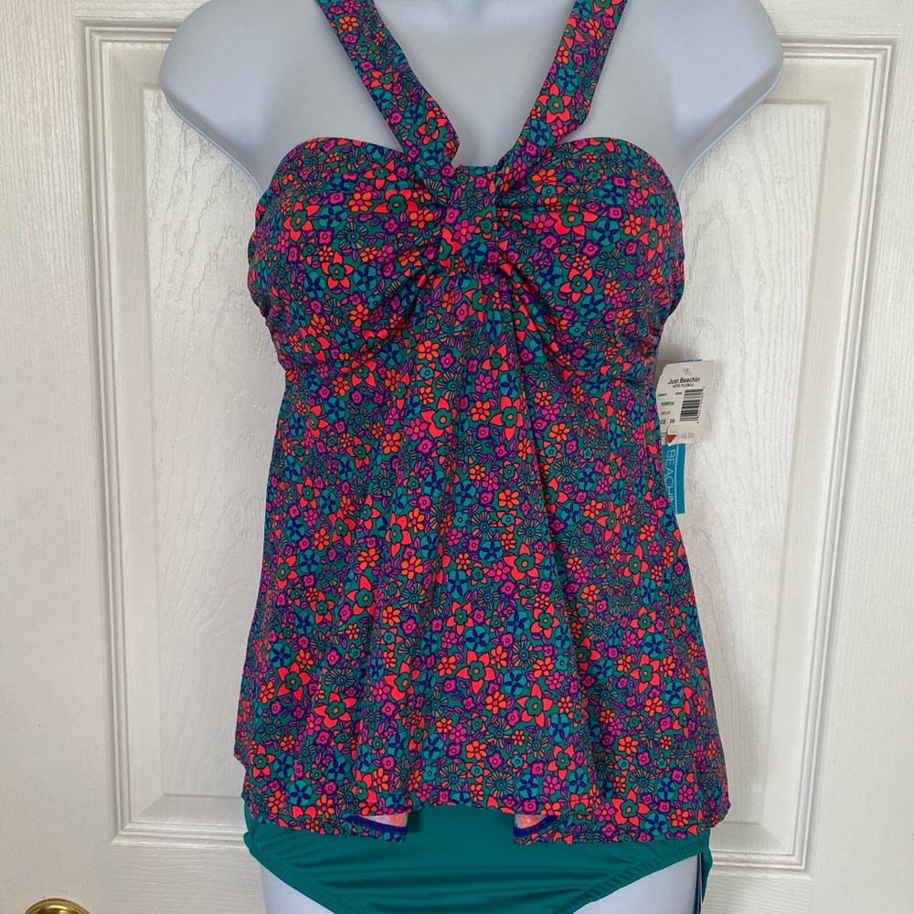 Two Piece Tankini women’s size 10